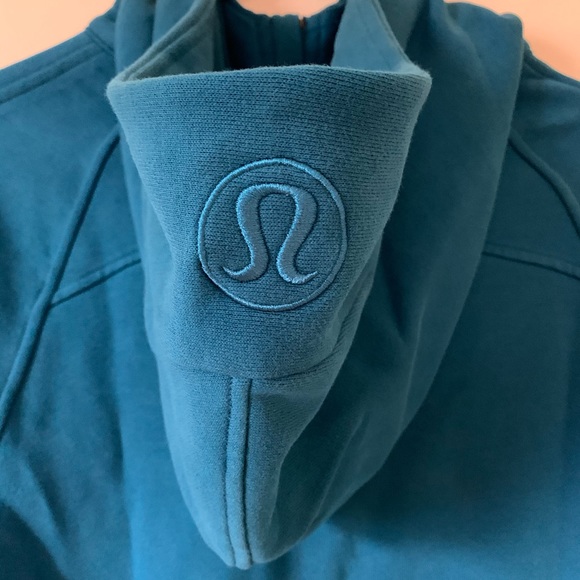 lululemon Scuba Oversized Half-Zip Hoodie in Capri Teal Blue Size XS/S New NWT - Picture 11 of 16